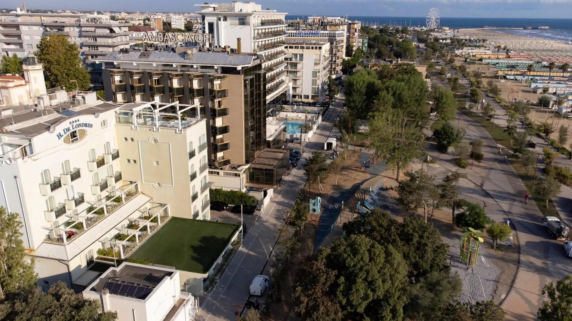 Hotel De Londres Rimini Italien